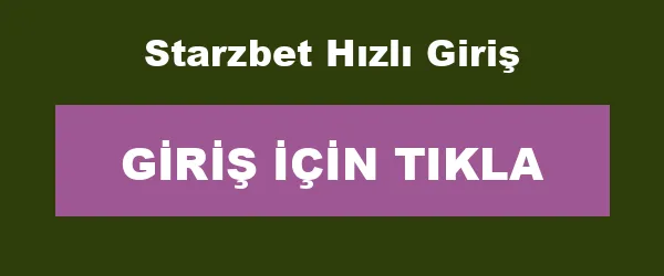 Starzbet Hızlı Giriş infografik